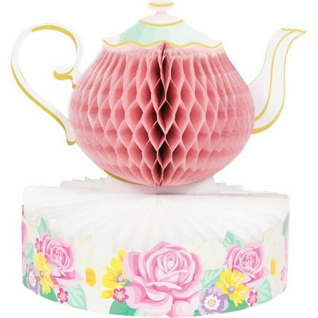 - Creative Converting Floral Tea Party Centerpiece