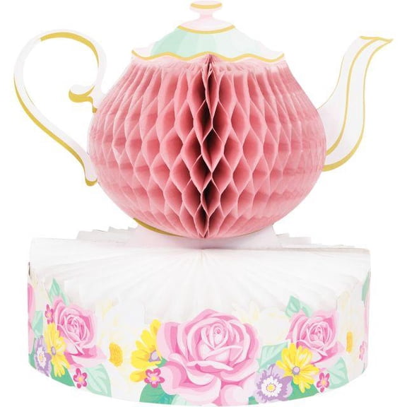 Creative Converting Floral Tea Party Centerpiece