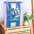 thumbnail image 4 of Utopia Towels, 35 by 70 Inches Beach Towel, 100% Ring-Spun Cotton Jumbo Bath Sheet, 600 GSM Highly Absorbent, Super Soft & Quick-Dry Towel, Blue, Beige, 4 of 8