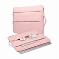 thumbnail image 1 of Chenchen Laptop Sleeve Carrying Case 13 13.6 Inch Compatible with MacBook Air 13 M1/M2/M3/M4, MacBook Pro 13/14, IPad Pro 13, Waterproof Slim Computer Cover Bag, Sakura Pink, 1 of 1
