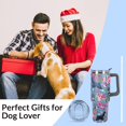 thumbnail image 5 of Schnauzer Gifts for Women Cute Dog Tumbler Coffee Cup for Women Schnauzer Travel Mug 40 OZ Stainless Steel Insulated Water Bottle With Lid and Straw, 5 of 6