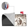 thumbnail image 4 of Bingfone Western Desert Cowboys3 Magnetic Mailbox Cover Standard Size For Garden Yard Outdoor Decorations-21x18 In, 4 of 7