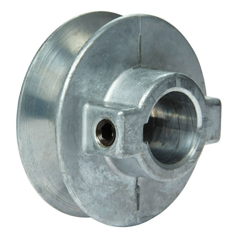 Chicago Die Cast 2 1/4 in. D Zinc Single V Grooved Pulley Chicago Die Cast 2 1/4 in. D Zinc Single V Grooved Pulley