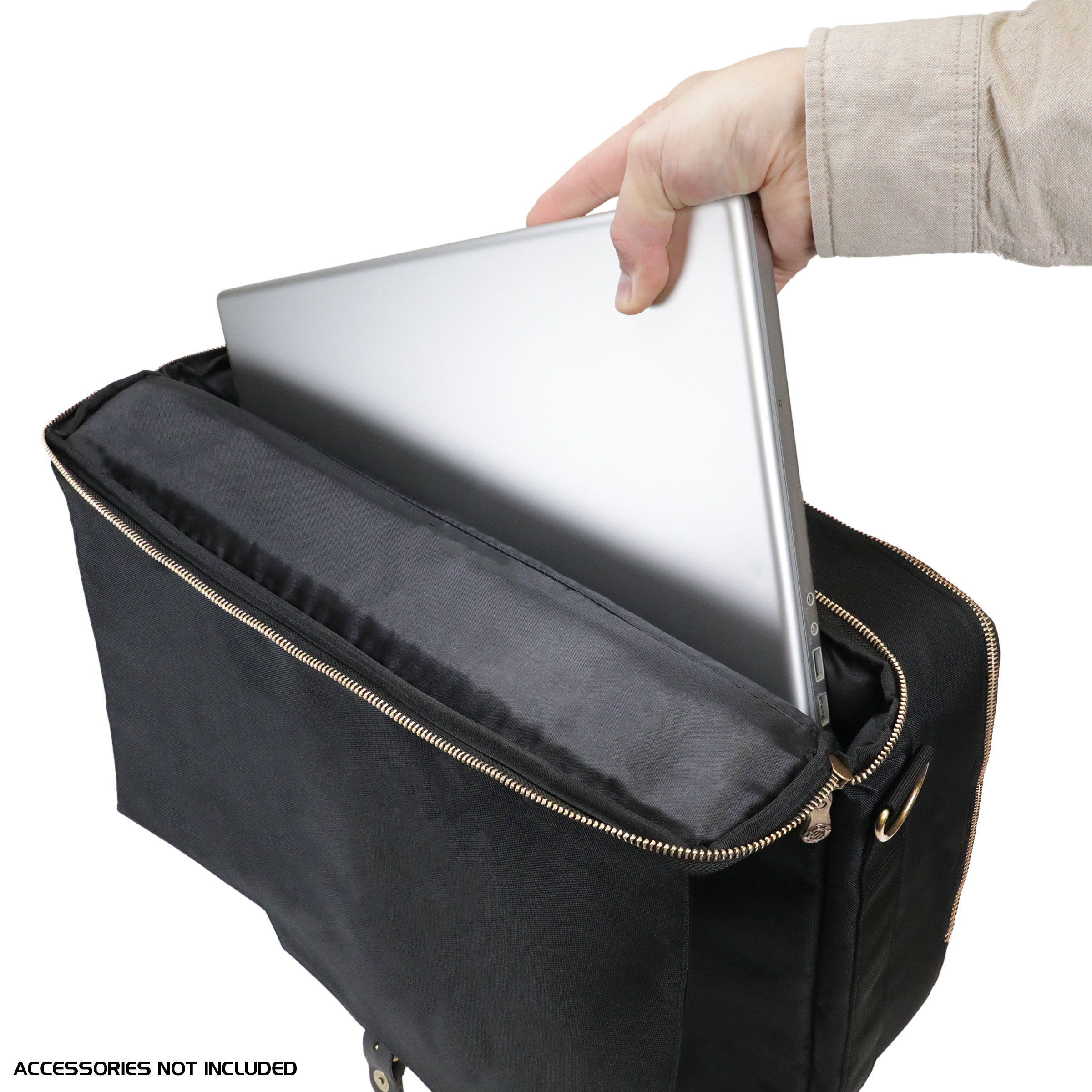 ENHANCE MTG Bag Fits Deck Boxes, Top Loader Binder with Card Defender Screen, Customizable Interior