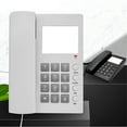 thumbnail image 6 of Zeiwohndc Wall Mount Hotel Room Telephone With Simple Design For Guest Convenience, 6 of 8