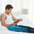 thumbnail image 5 of Honiee Open-Mouthed Shark for men - a sleek fusion of Straight Pajama Pants, versatile Lounge Pants, and cozy Sleepwear, all rolled into one-XX-Large, 5 of 6