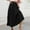 Black, variant on Mgmyaa Women's 2025 Summer Boho Tiered Long Skirt Flowy A-Line Elastic Waist with Pockets Trendy Beach Maxi Skirts