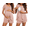 A-pink, variant on Women Maternity Nursing Set 2 PCS Postpartum Pajamas Breastfeeding Labor Delivery Pregnancy Pjs