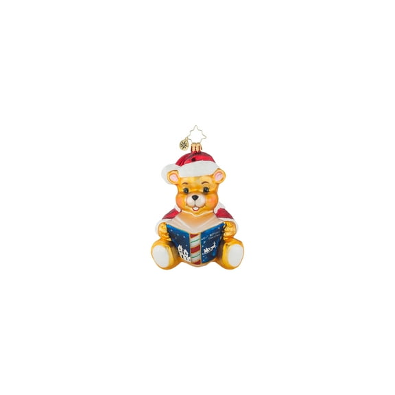 Christopher Radko Tall Tales Teddy Ornament