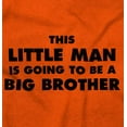 thumbnail image 2 of Little Man Going to Be a Big Brother Bodysuit Jumper Boys Infant Baby Brisco Brands 12M, 2 of 6