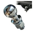 thumbnail image 2 of Ball Head Towing Hitch Bumper Replacement Trailer Parts Chrome Coupling Trailer Part Tow Ball For Campers Boat Trailers ,Improve Structural Strength, 2 of 7