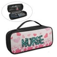 thumbnail image 2 of COEQINE Medical Print Heart Stethoscope Storage Bag Stethoscope Bag Storage Bags with Zipper Storage Bags for Moving Nursing Stethoscope Bag for Nurses Stethoscope Case Kit for Doctor, 2 of 7