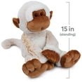 thumbnail image 4 of GUND Tilly The Monkey Plush, Premium Stuffed Animal for Ages 1 and Up, Cream/Brown, 15, 4 of 9