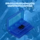 thumbnail image 4 of Tmvgtek Caja De Cartuchos De Juego 24 En 1 Con 2 Ranuras Para Tarjetas Tf Para Nintendo Switch (Azul), 4 of 8