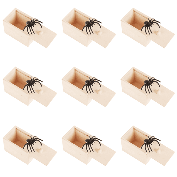 Caja Miedo Araña Artilugios Juego Broma Y Truco Juguete