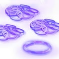 thumbnail image 4 of Windy City Novelties 8" Purple Glow Stick Bracelets - Bulk 50 Pack for Summer Parties, Festivals & Nighttime Celebrations, 4 of 6