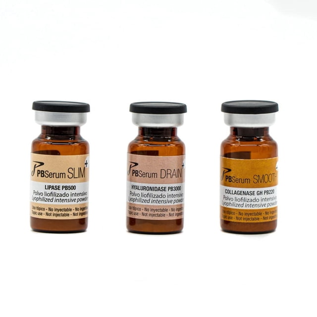 Kit de Frascos Lipo Enzimas PB Serum