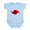Sky Blue, variant on CafePress - Horizontal Hurricane Symbol Infant Bodysuit - Baby Light Bodysuit, Size Newborn - 24 Months