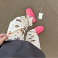 thumbnail image 3 of Pantalones para caminar, pantalones de pijama con dibujos de osos y globos para mujer, pantalones de aire acondicionado para el hogar de primavera y otoño, pantalones casuales sueltos, 3 of 5
