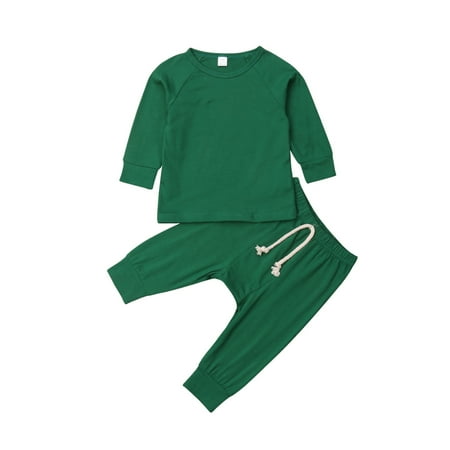 

Infant Baby Boy Girl Pure Cotton Pajamas Pjs Set Sleepwear Nightwear Clothes Outfit