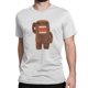 thumbnail image 1 of Camiseta premium de Domo Kun, divertida y peluda, para hombre y mujer, camisetas únicas de manga corta y cuello redondo, ropa estampada de algodón puro., 1 of 7