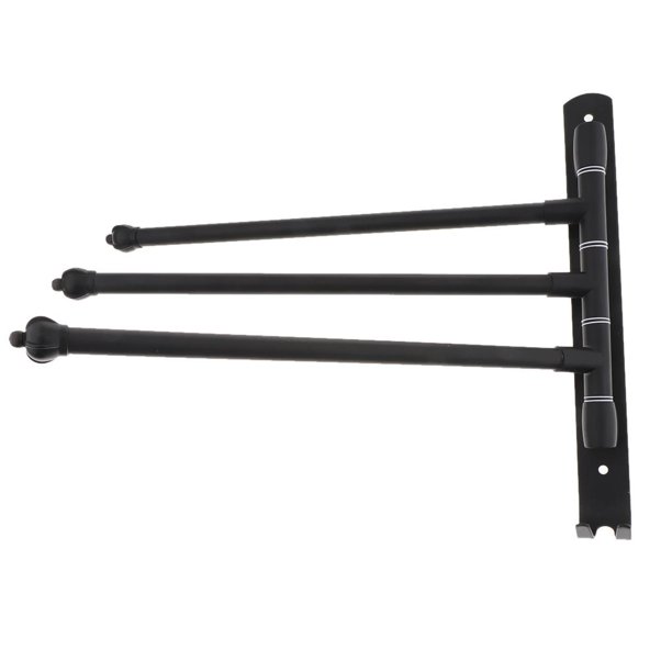 Barras de toal pulgadas de longitud para soporte de toallero giratorio montado en pared de baño con Bck_3Bars Zulema Estante de la toalla del cuarto de baño
