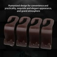 thumbnail image 5 of Car Headrest Hooks, 4-Pack, Plastic Purse and Handbag Holders, Seat Back Hooks for Car, Convenient Organizers for Shopping Bags, Hats, Purses, and More, 5 of 7