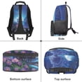thumbnail image 6 of Pzuqiu Steam Train Personalized School Backpacks for Kids Students 17 Inches Back to School Customized Shoulder Bookbags with Adjustable Straps Breathable Custom Backpack with Name, 6 of 7