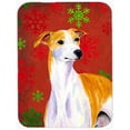 thumbnail image 1 of Carolines Treasures LH9328LCB Whippet Flocons de Neige Rouges et Verts Fête Noël Planche à Découper en Verre - Grand, 1 of 1