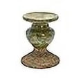 thumbnail image 3 of Creative Co-Op Bougeoir Sculptural Terracotta 2 Tons, Vert Vieilli, 3 of 4