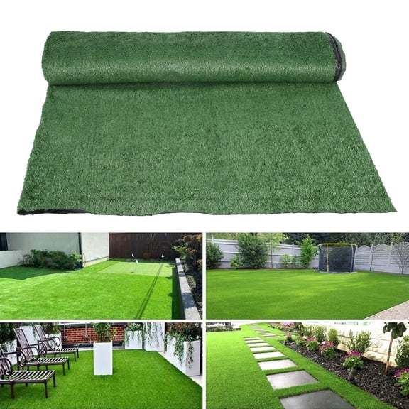 10x20ft Artificial Grass Fake Synthetic Turf Garden Landscape Lawn Carpet Rug