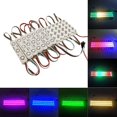 thumbnail image 3 of YUNBO 100 unidades WS2811 RGB módulo de luces LED DC 12 V SMD 5050 direccionable Dream Color RGB módulo LED impermeable IP65 LED luces de escaparate con cinta adhesiva en la parte posterior (sin contr, 3 of 5