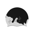 thumbnail image 2 of LJNYFDC Printed Swim Caps Cartoon Pattern Dry Hair Swim Caps Ears Protection Diving Hat Unisex Swimming Accessories Kids Silicone Waterproof Swimming Hat, 2 of 5