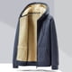 thumbnail image 1 of Puntoco Chaqueta De Abrigo Ajustada Con Capucha Y Cordón Cosido Para Hombre, 1 of 7