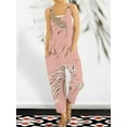 thumbnail image 1 of Jupe Boutonnée en Coton et Chanvre pour Femmes (Rose,L), 1 of 2