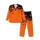 thumbnail image 1 of Balery Halloween With Black Bats Pijama para Hombre de Dos Piezas con Manga Larga, Conjunto de Dormir y Descanso Suave con Bolsillos-Small, 1 of 1