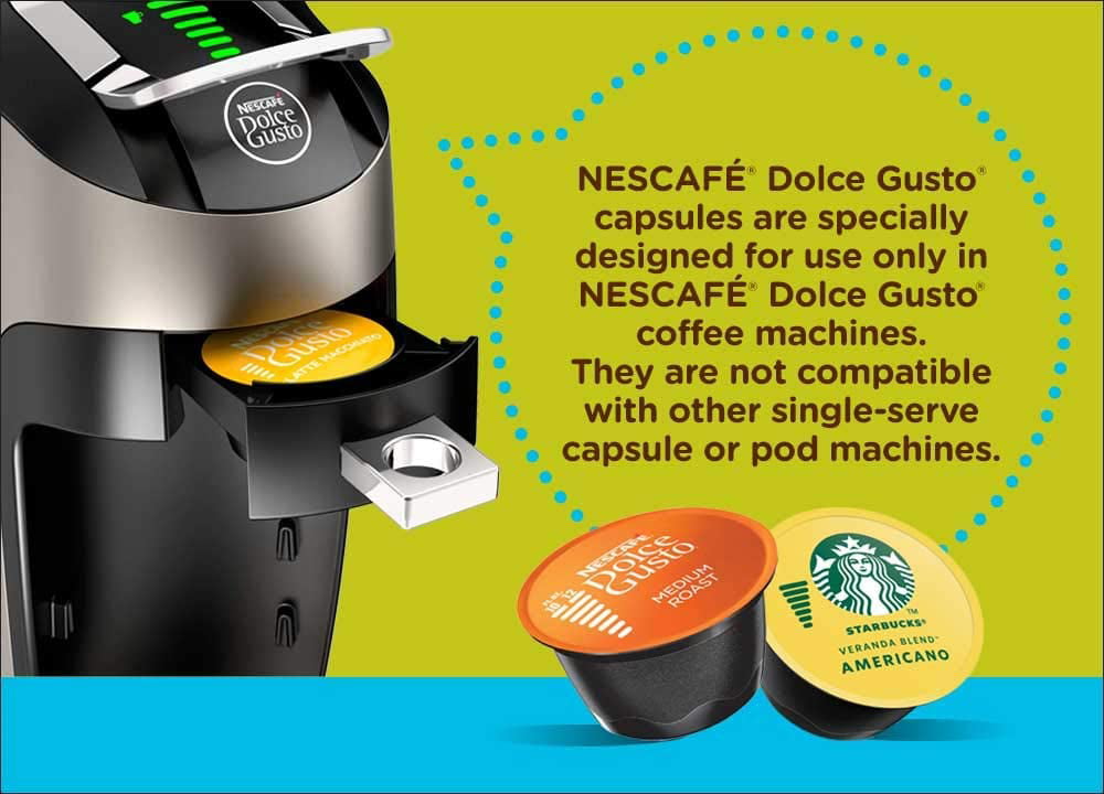 NESCAFÉ Dolce Gusto Coffee Machine, Esperta 2, Espresso, Cappuccino and  Latte Pod Machine 