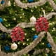 thumbnail image 5 of Adorno colgante de árbol de Navidad 2 Pack | Accesorios decorativos ligeros para el coche y el hogar | Diseño Rojo Festivo, Fácil Fijación de Cordón | Decoración navideña duradera para ventanas,, 5 of 6