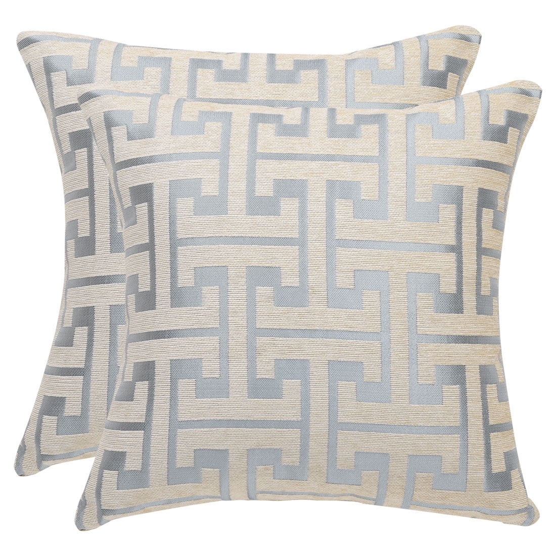 Unique Bargains 2 Pack Geometric Throw Pillow Cover Cushion Covers