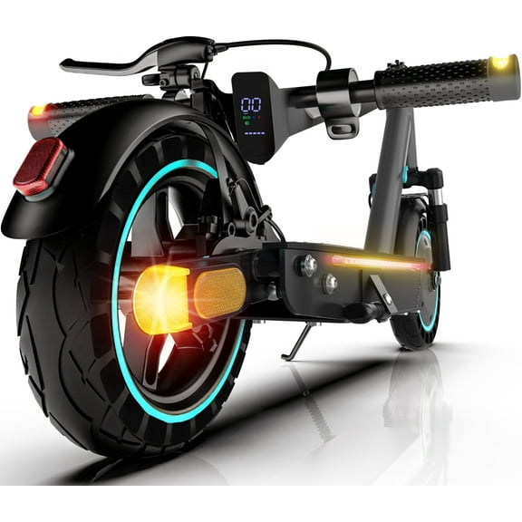 Electric Scooters for Adults, 650W Motor up to 21 MPH, Folding E-Scooter Built-in Side Lights