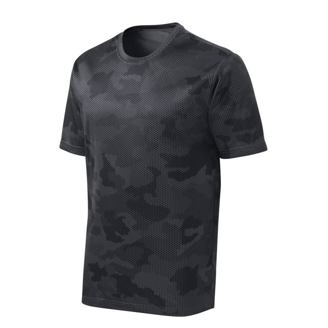 Gravity Threads CamoHex Short-Sleeve T-Shirt - Iron Grey - 3X-Large