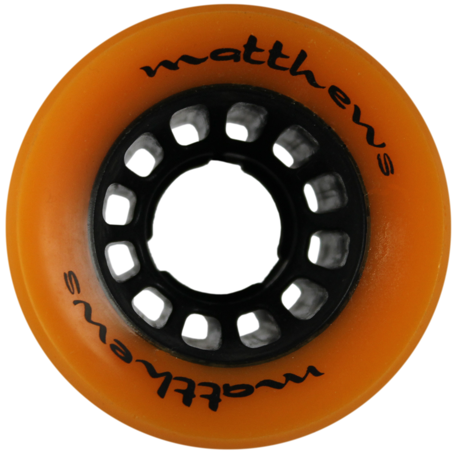 ROLLER SKATE WHEELS 8-Pack 62mm x 42mm 95a INDOOR QUAD / DERBY Orange