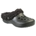 thumbnail image 1 of Sabots FleeceDawg pour Femmes - Noirs avec Noir 5-6, 1 of 1