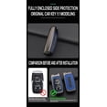 thumbnail image 3 of Key Fob Cover Compatible with Dodge Ram 1500 Limited 2500 3500 4500 5500 2020-2026 3/4/5/6 Button Leather Keychain Case Holder Protector, 3 of 7