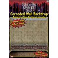 thumbnail image 1 of Morris Costumes  20 x 4 ft. Corroded Wall Backdrop Roll, 1 of 1