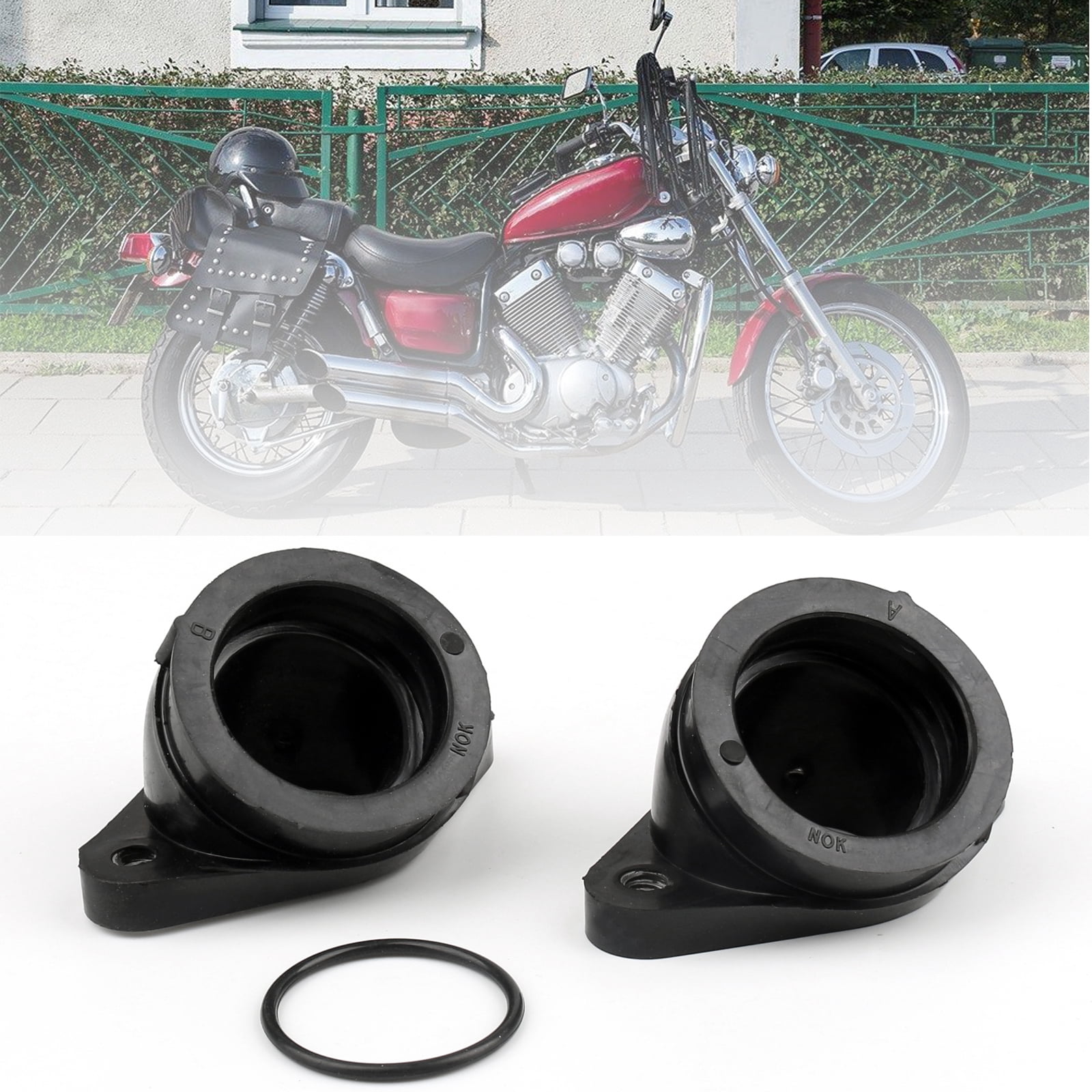 36x48x11 Fork Seal & Dust Cap Set For Yamaha XV535 Virago XT350 DT250 YZ125 – Polyurethane