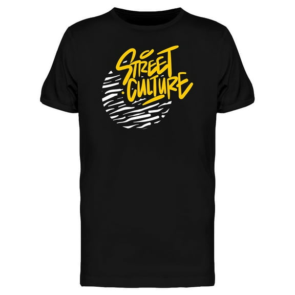 Yellow Street Culture Graphic T-Shirt Men -Image by Shutterstock, Male x-Large