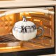 thumbnail image 5 of Taza de Cerámica con Forma de Calabaza, Tapa y Cuchara | Taza de Café Electrochapada de 300 Ml | Regalo Ideal para Halloween | Taza de Desayuno Estilo Europeo En Plata, Verde, Dorado y Verde Menta, 5 of 6