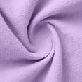 thumbnail image 6 of Women's Button Up V Neck Loose Fit Shirt Blouse Top Casual Longline Tunic Solid Color Business Casual Summer Fashion | CSEONE,Purple L, 6 of 6