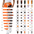 thumbnail image 3 of Orange Wide Leg Lounge Pants Baggy Funny Sweatpants Fall Lounge Joggers for Teen XL, 3 of 9